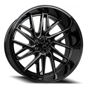 Luxxx HD LHD29 20x10 8x165 -18 Black