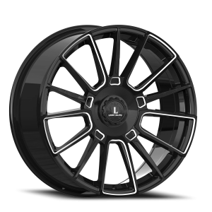 Luxxx Alloys 58 20x8.5 5x112 +35 Black
