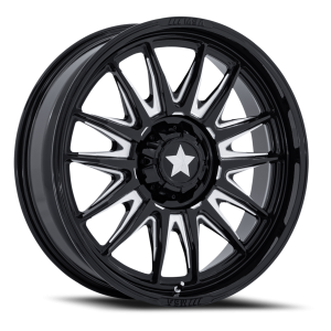 MSA M55 Commander UTV 15x7 4x137 +10 Black