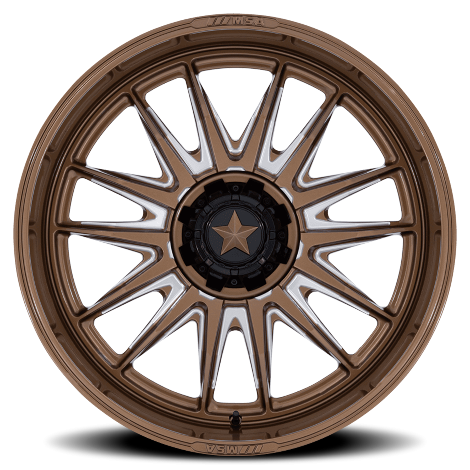 MSA M55 Commander UTV 24x10 5x114.3 -25 Bronze - Image 3