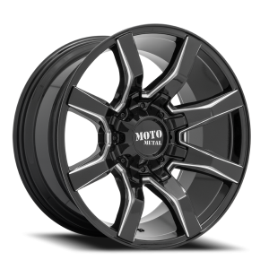 Moto Metal MO804 20x10 6x135 +12 Black