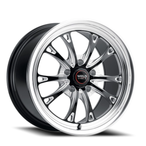 WELD Belmont Drag 17x10 5x115 +30 Black