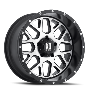 XD Series Grenade 20x9 5x139.7 0 Black