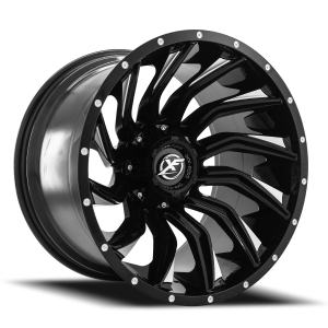 XF Off-Road XF-224 24x14 6x135 -76 Black