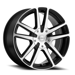Raceline Encore 145M 15x7 +40 4x100 Black / Machined Face