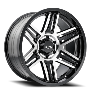 ION Wheels 147 17x9 6x135 +0 Black / Machined