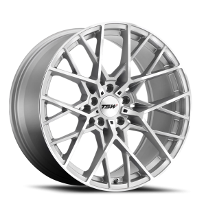 TSW Sebring SL 20x8.5 +30 5x114.3 Silver / Mirror Cut Face