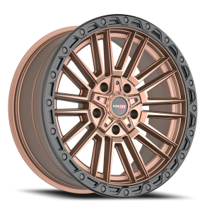 Vortek Offroad VRT-604 MBR 17x9 +-12 5x127 Matte Bronze / Black Bead Ring
