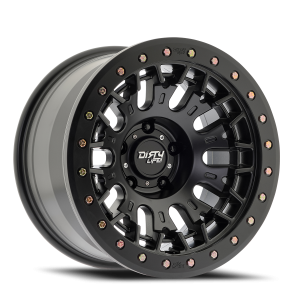 Dirty Life Race Wheels DT-3 9317 17x9 5x127 -12 Black