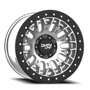 Dirty Life Race Wheels DT-3 9317 17x9 6x139.7 -12 Silver