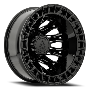 Arena Dually Innovator A127 22x8.25 +-202 10x225 Gloss Glossy Black