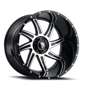 American Truxx Vortex AT162 22x12 6x135 -44 Black