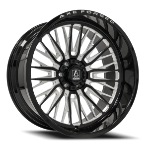 Axe AF14 Lex 24x12 6x135/6x139.7 -44 Gloss Black / Milled