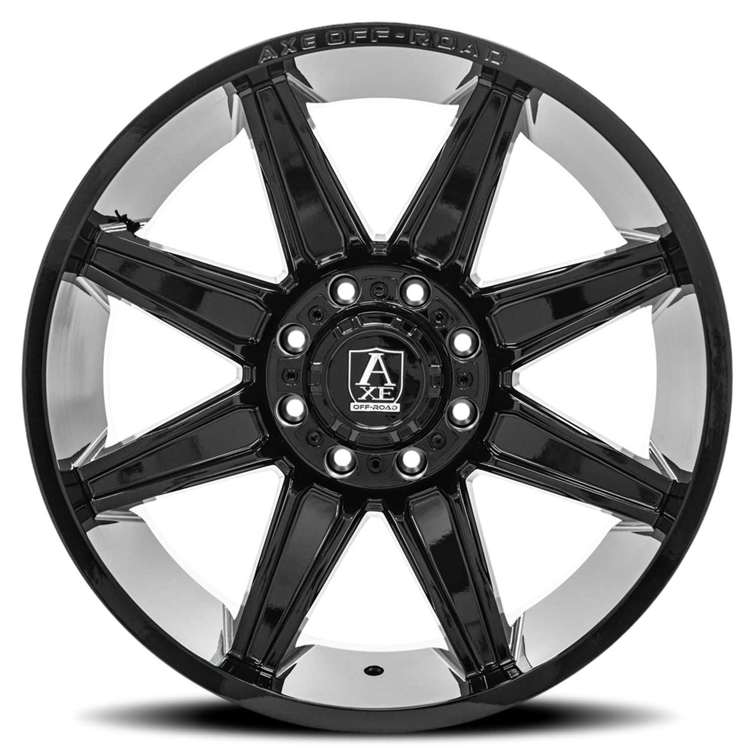 Axe Artemis 22x10 8x165 -19 Gloss Black - Image 2
