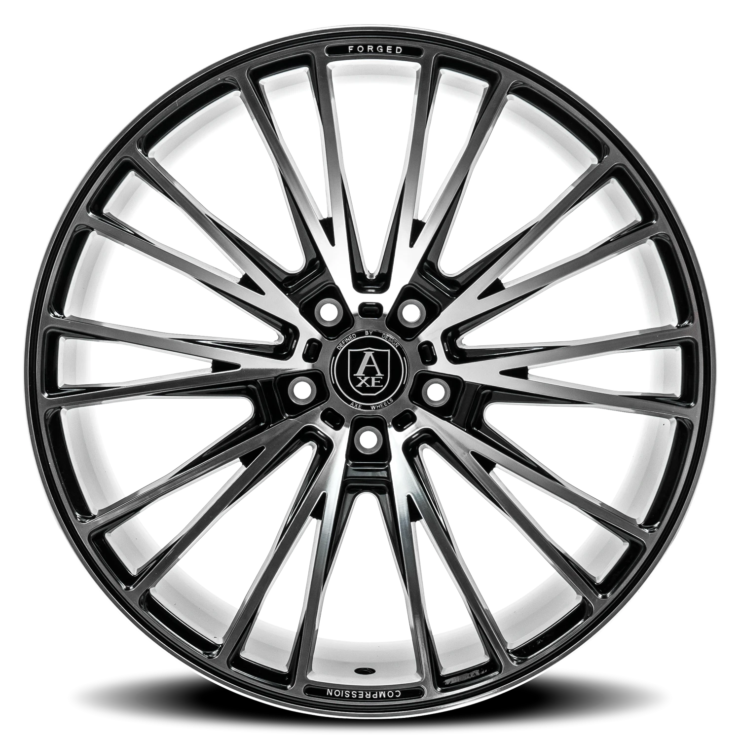 Axe CF2 22x9 114 +25 Black - Image 2