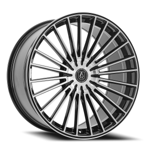 Axe EX50 21x9 5x112 +25 Black / Polished Face
