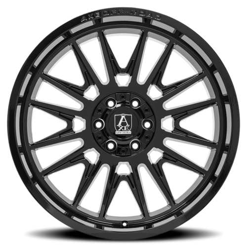 Axe Echo 22x12 6x135/6x139.7 -44 Gloss Black - Image 2