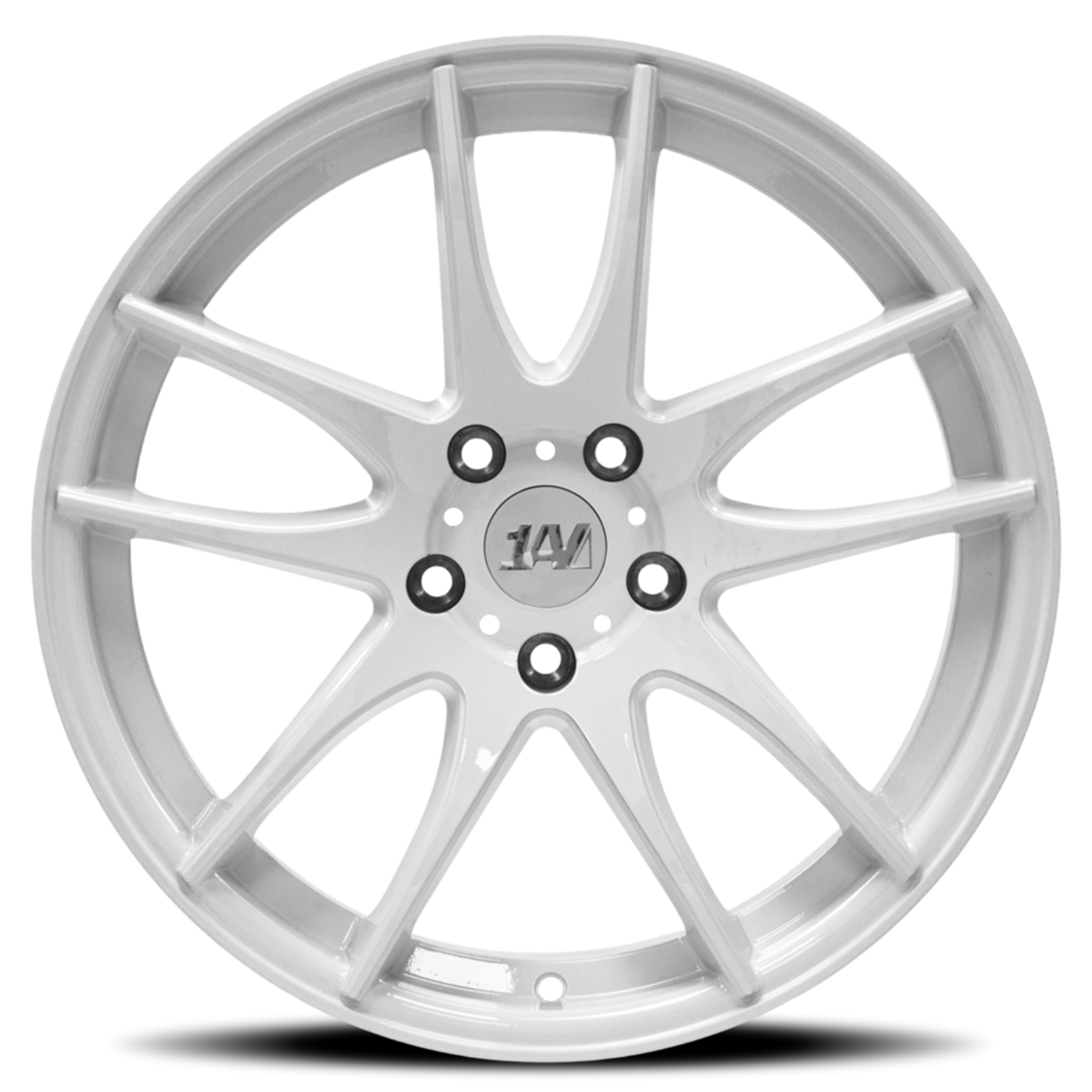 Axe ZX14 18x8.5 5x108 +38 White - Image 2