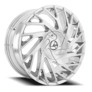 Azara AZA-505 28x9.5 135/139.7 +25 Chrome
