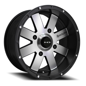 HD Wheels Eight Point ATV 12x7 136 +10 Black