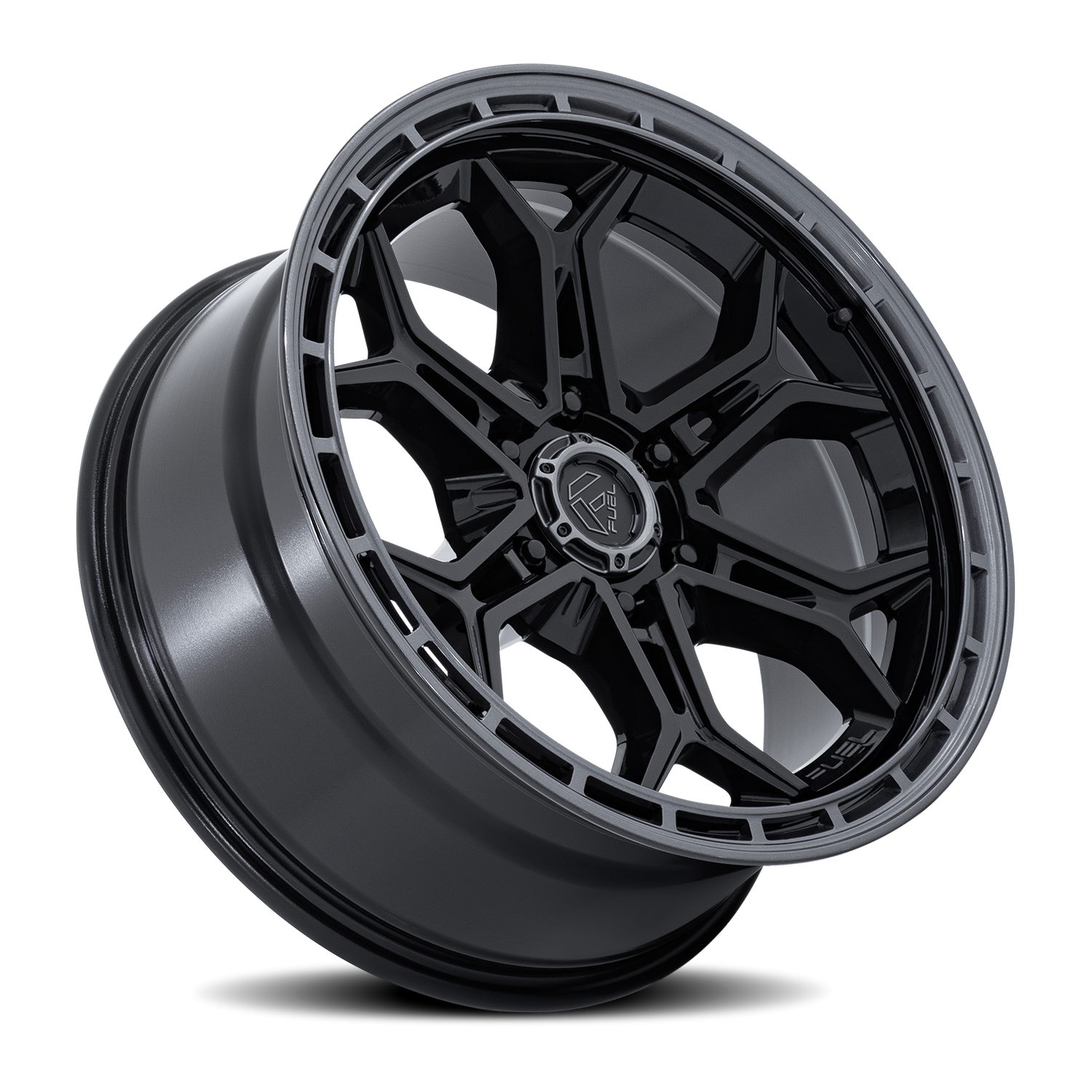 Fuel Heathen FC896BA 20x9 +1 6x135 Gloss Black / Gloss Gunmetal Lip - Image 2