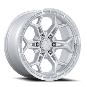 Fuel Heathen FC896SD 20x9 +1 6x139.7 Gloss Silver / Machined Face