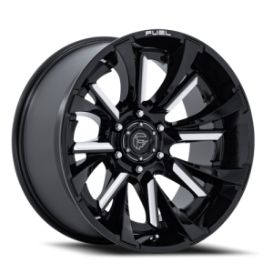 Fuel Tantrum FC895BE 20x9 +20 8x180 Gloss Black / Milled