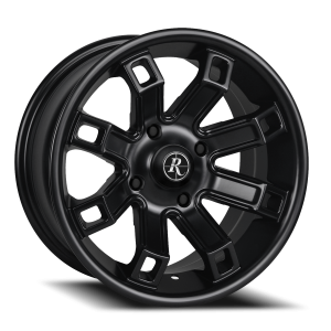 HD Wheels Hollow Point 12x7 136.5 +10 Black