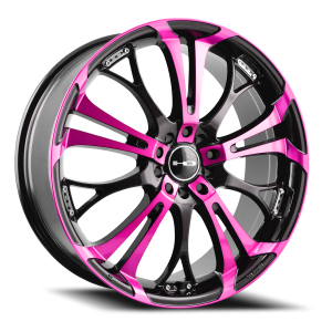 HD Wheels Spinout 22x8.5 115/120 +20 Black