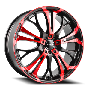 HD Wheels Spinout 22x8.5 115/120 +20 Black