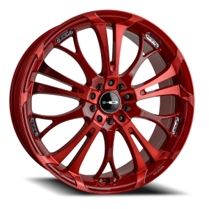 HD Wheels Spinout 20x8 112/114.3 +45 Red