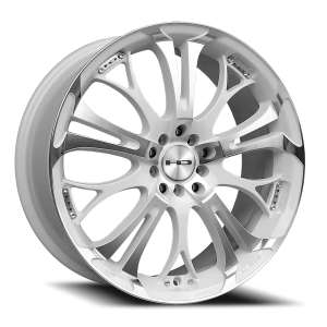 HD Wheels Spinout 20x8 115/120 +20 White