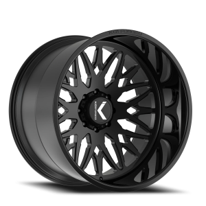 KG1 Forged Trident KC014 GB 24x14 +-76 8x180 Gloss Black