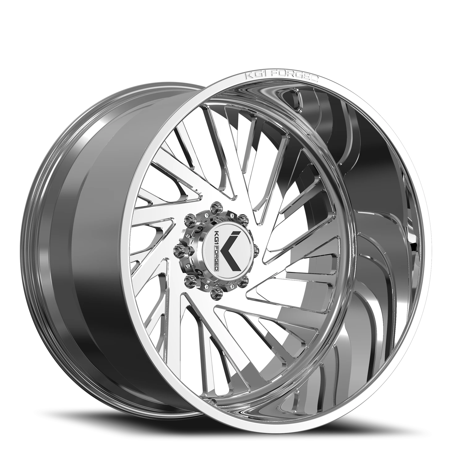 KG1 Forged Mindset KF089 PS 24x12 +-44 8x165.1 Polished