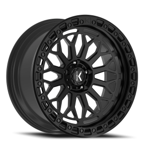 KG1 Forged Diamonhead KO720 20x9.5 8x170 -12 Matte Black / Black Ring