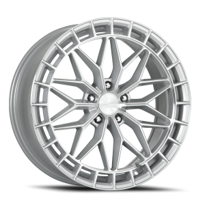 Katana KR12 GSF 20x8.5 +40 5x112 Gloss Silver / Machined Face