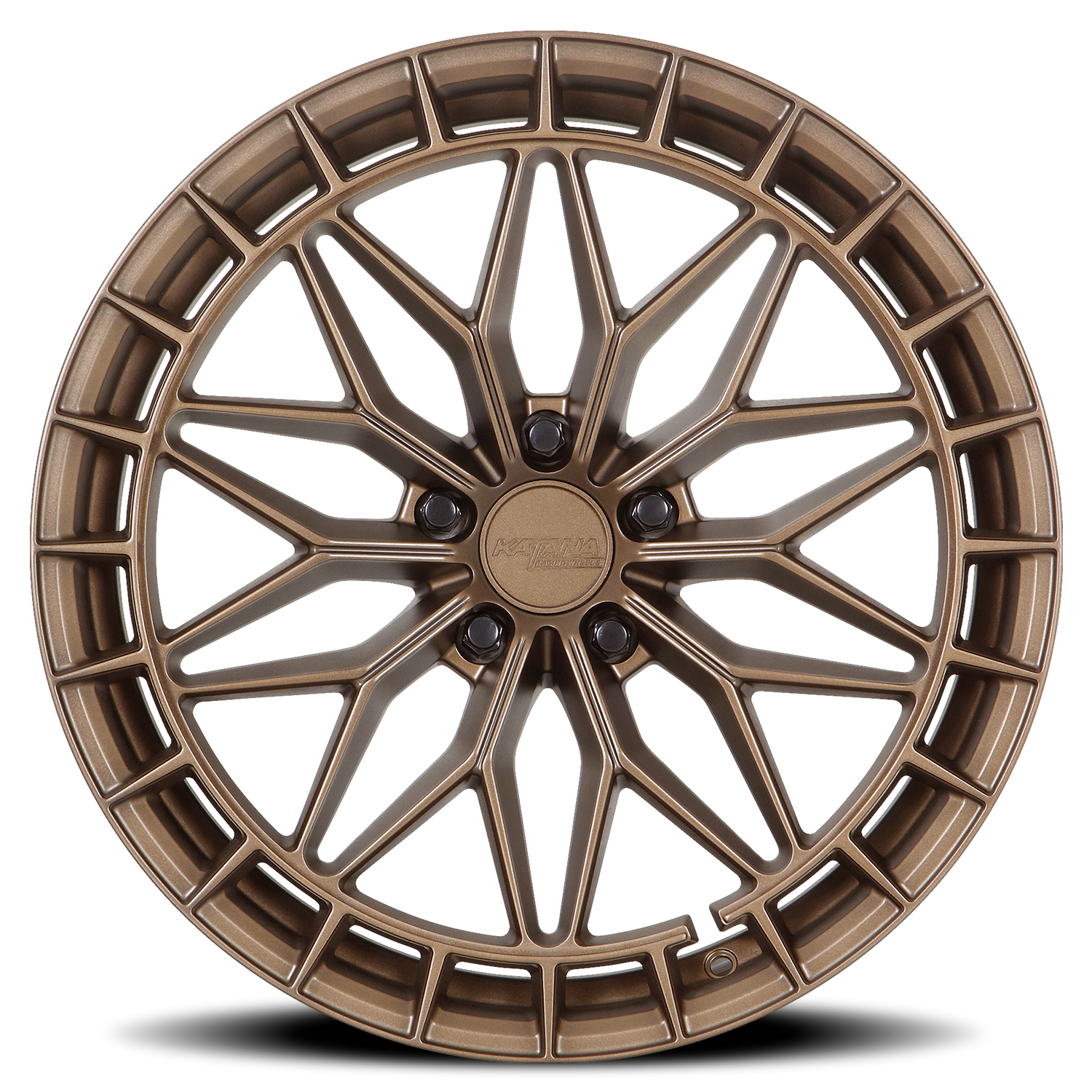 Katana KR12 MR 20x8.5 +40 5x114.3 Matte Bronze - Image 3