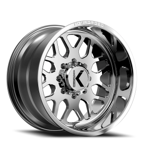 KG1 Forged Veteran KT001 PS 22x10 +-18 8x165.1 Polished