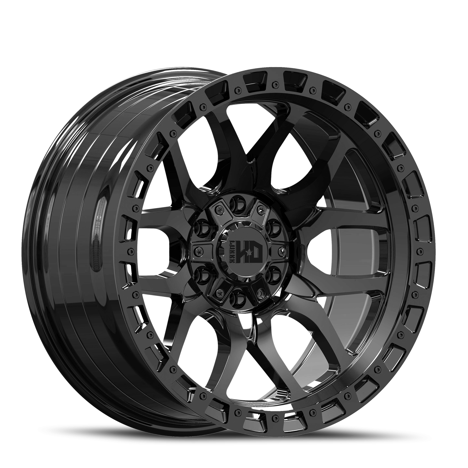 Luxxx HD LHD41 GB 20x9 +0 6x135 Gloss Black