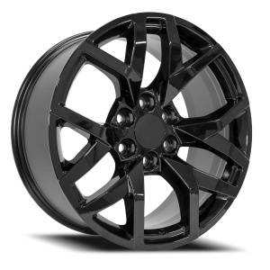 OE Wheels CV66 22x9 139.7 +28 Black