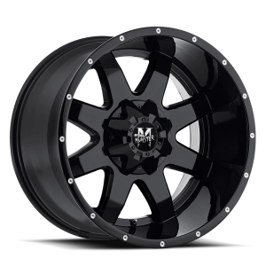 Off-Road Monster M08 20x9 6x135/6x139.7 +0 Gloss Black