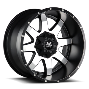 Off-Road Monster M08 20x9 6x135/6x139.7 +0 Matte Black / Machined