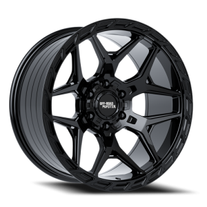 Off-Road Monster M40 20x10 6x135/6x139.7 -19 Flat Black