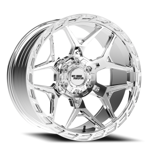 Off-Road Monster M40 20x10 5x127/5x139.7 -19 Chrome
