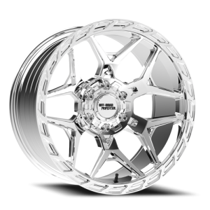 Off-Road Monster M40 20x10 6x135/6x139.7 -19 Chrome