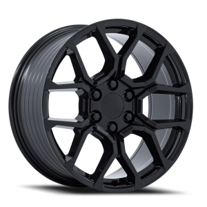 Performance Replica PR233 20x9 6x139.7 +24 Black