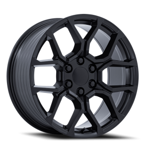Performance Replica PR233 20x9 6x139.7 +24 Black