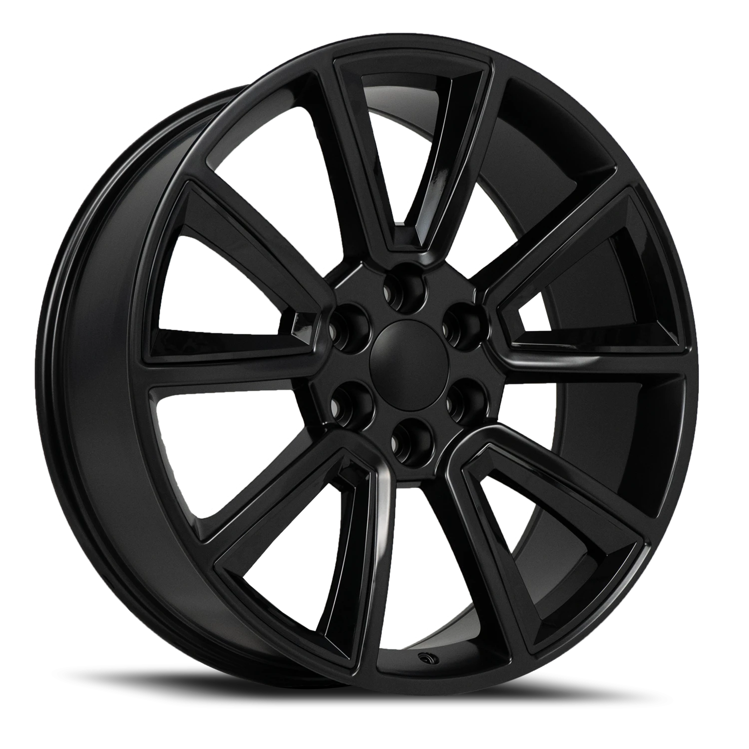 Repco C08 SBGBI 26x10 +31 6x139.7 Satin Black / Gloss Black Inserts