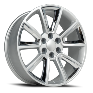 Repco C08 SLCI 26x10 +31 6x139.7 Silver / Chrome Inserts