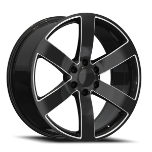 Repco C32 GB-M 22x9 +30 6x139.7 Gloss Black / Milled